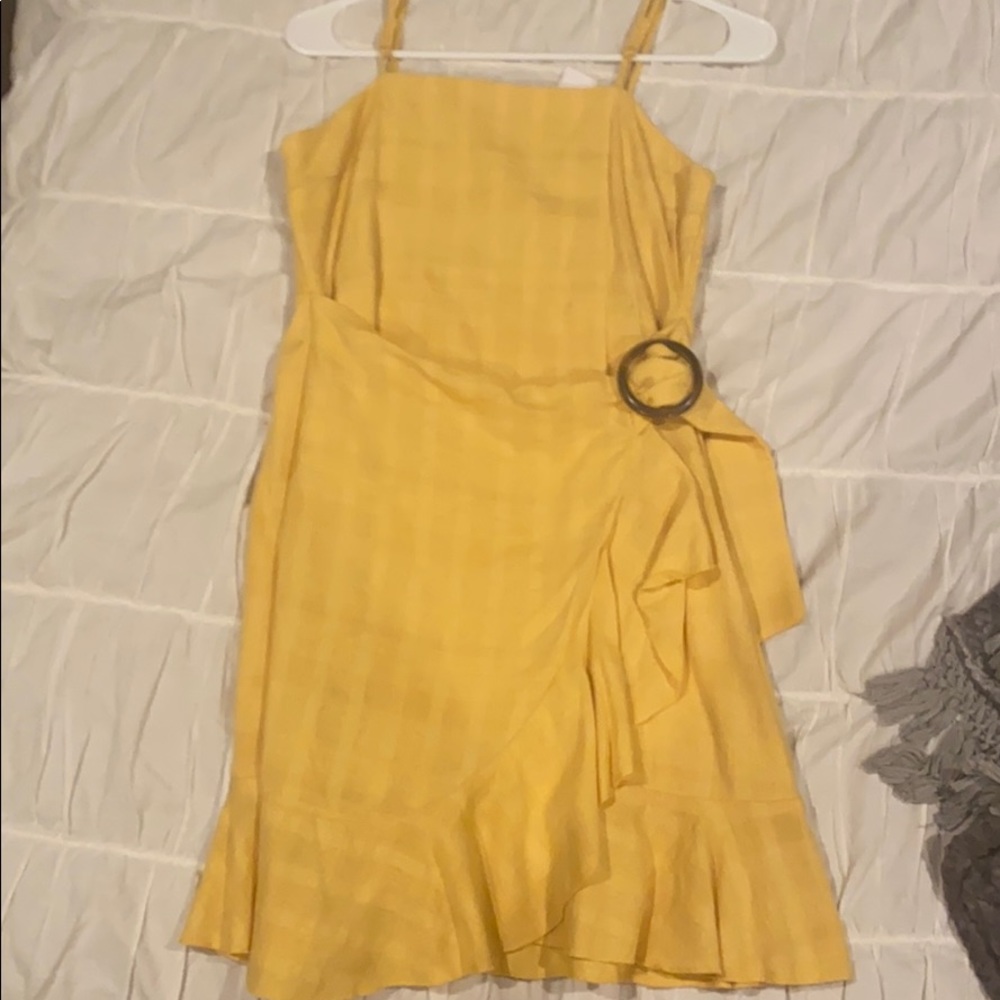 Yellow American Eagle dress NEVER WORN